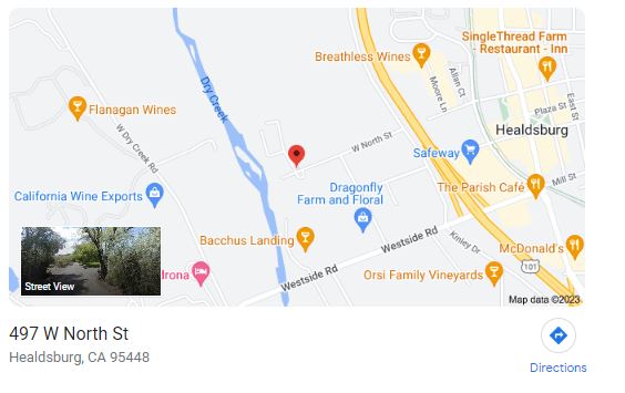healdsburg map